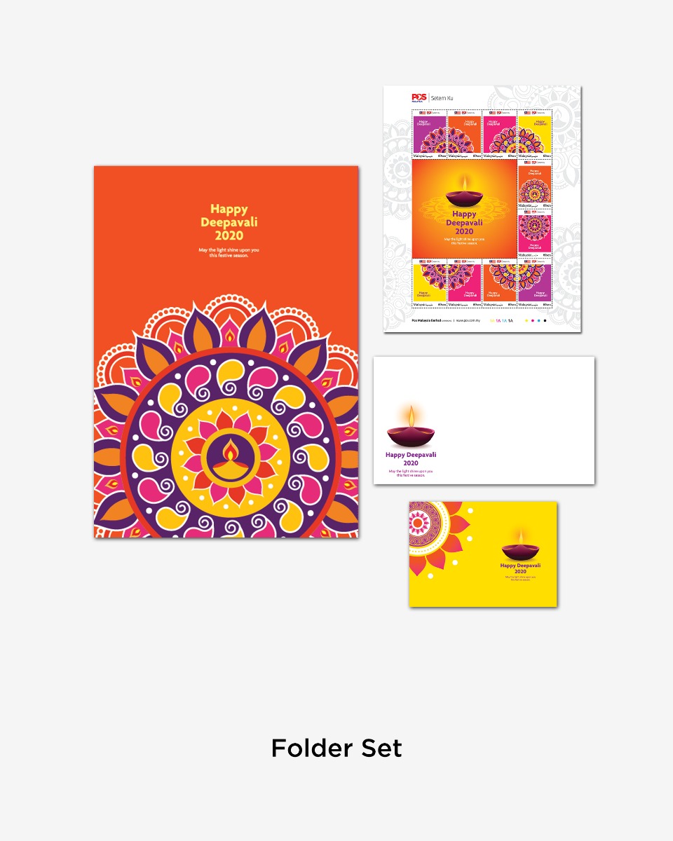 Deepavali 2020 Setem Ku Folder Set