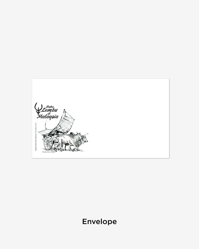 Cattle Breeds in Malaysia Envelope Set