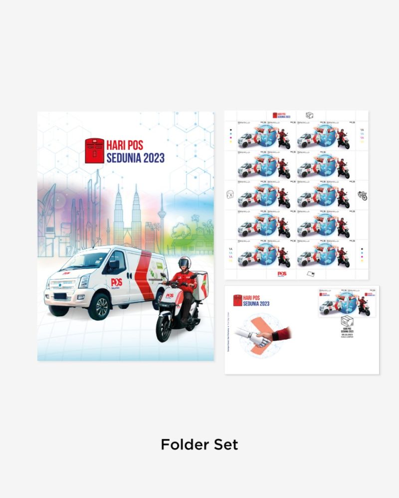 HARI POS SEDUNIA 2023 FOLDER SET