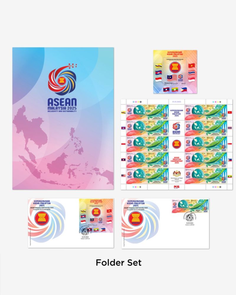 Kepengerusian  ASEAN-Malaysia 2025 Folder Set