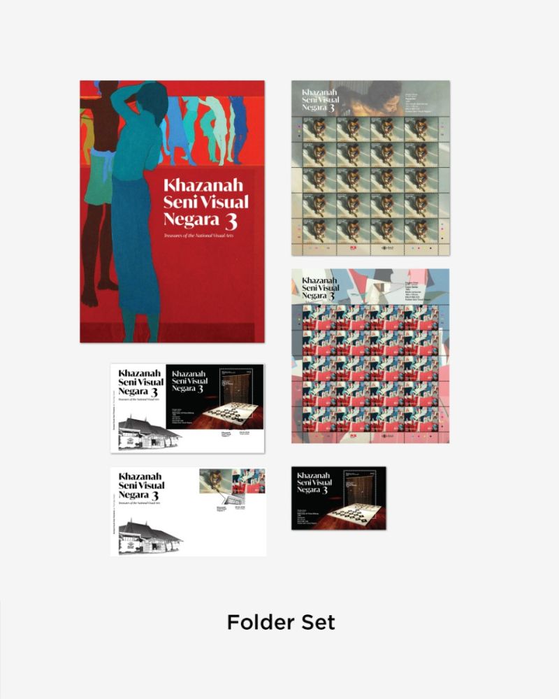 KHAZANAH SENI VISUAL NEGARA SIRI 3 FOLDER SET
