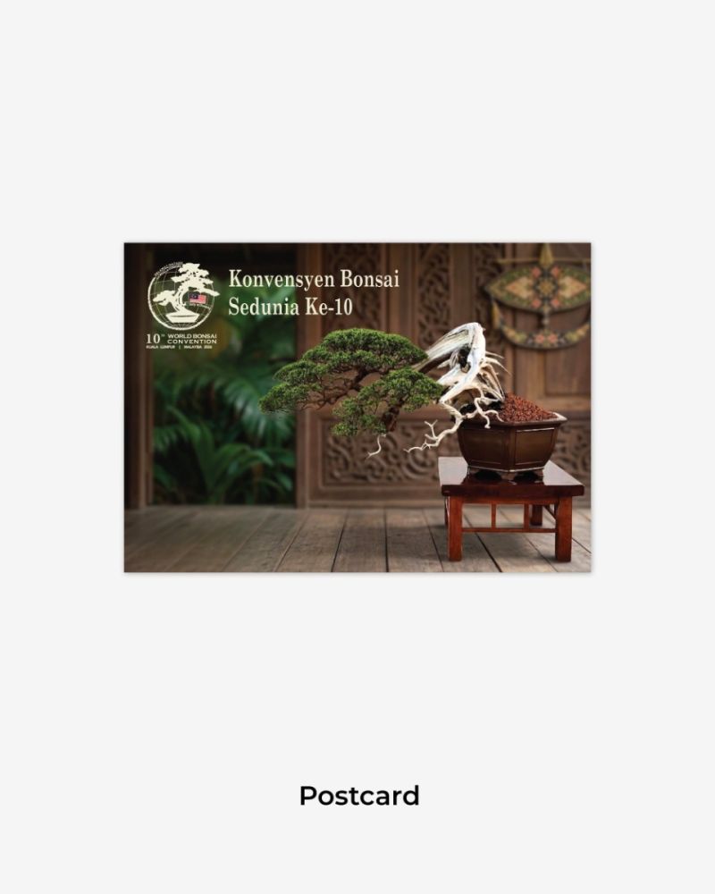 KONVENSYEN BONSAI SEDUNIA KE-10 POSTCARDS