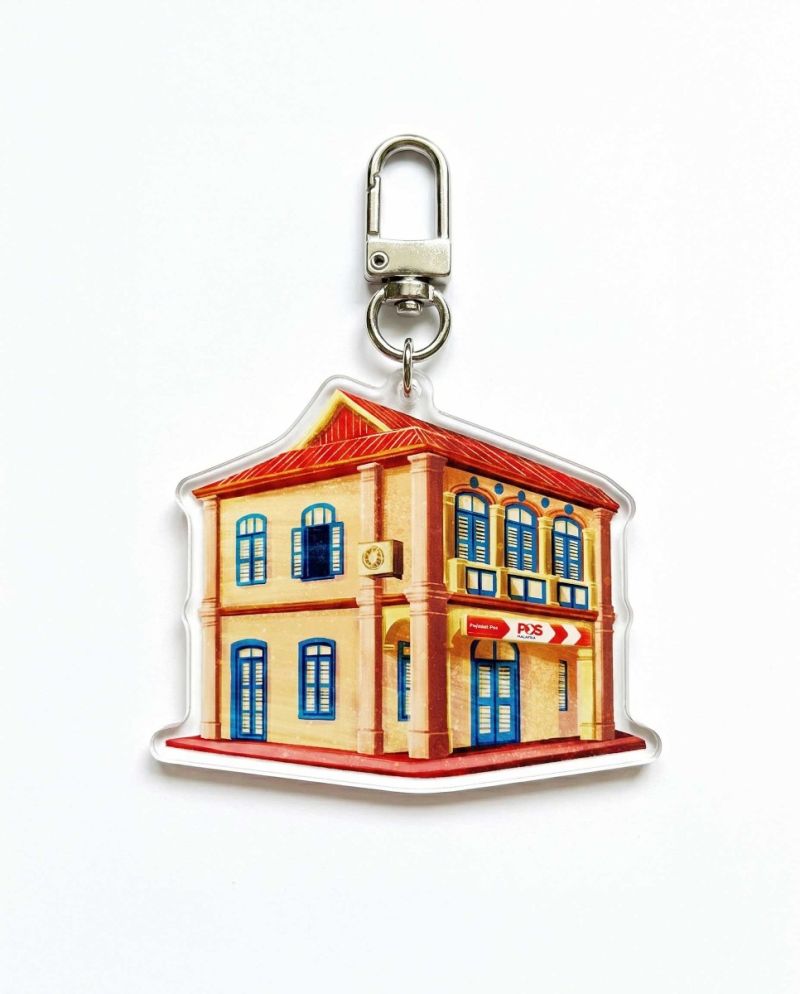 CNY 2026 Heritage Post Office Acrylic Charm 