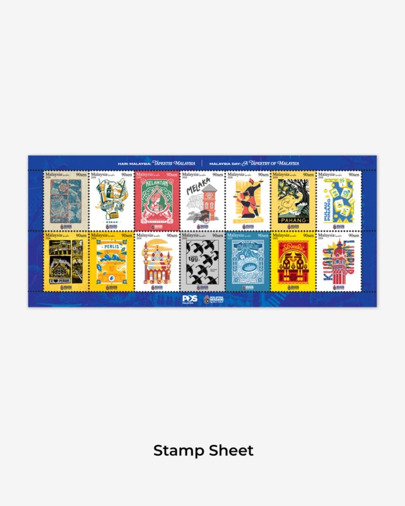 HARI MALAYSIA 2026 STAMP SHEET