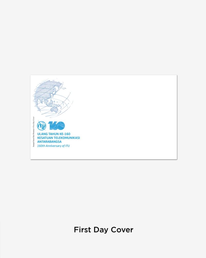 Ulang Tahun Ke-160 Kesatuan Telekomunikasi Antarabangsa Envelope Set