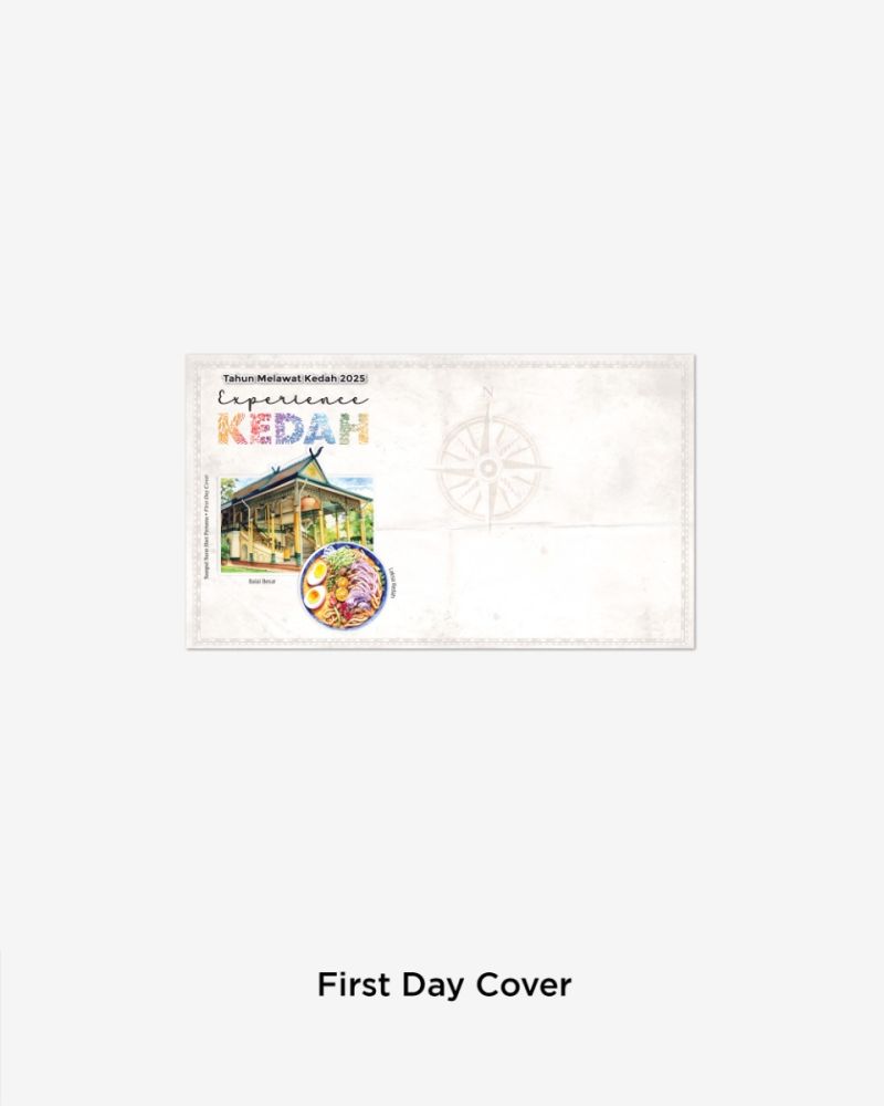 Tahun Melawat Kedah 2025 Envelope set