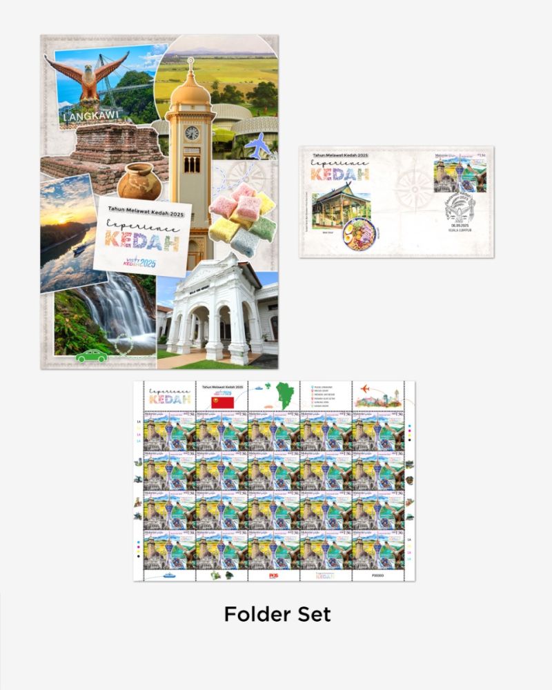 Tahun Melawat Kedah 2025 Folder Set