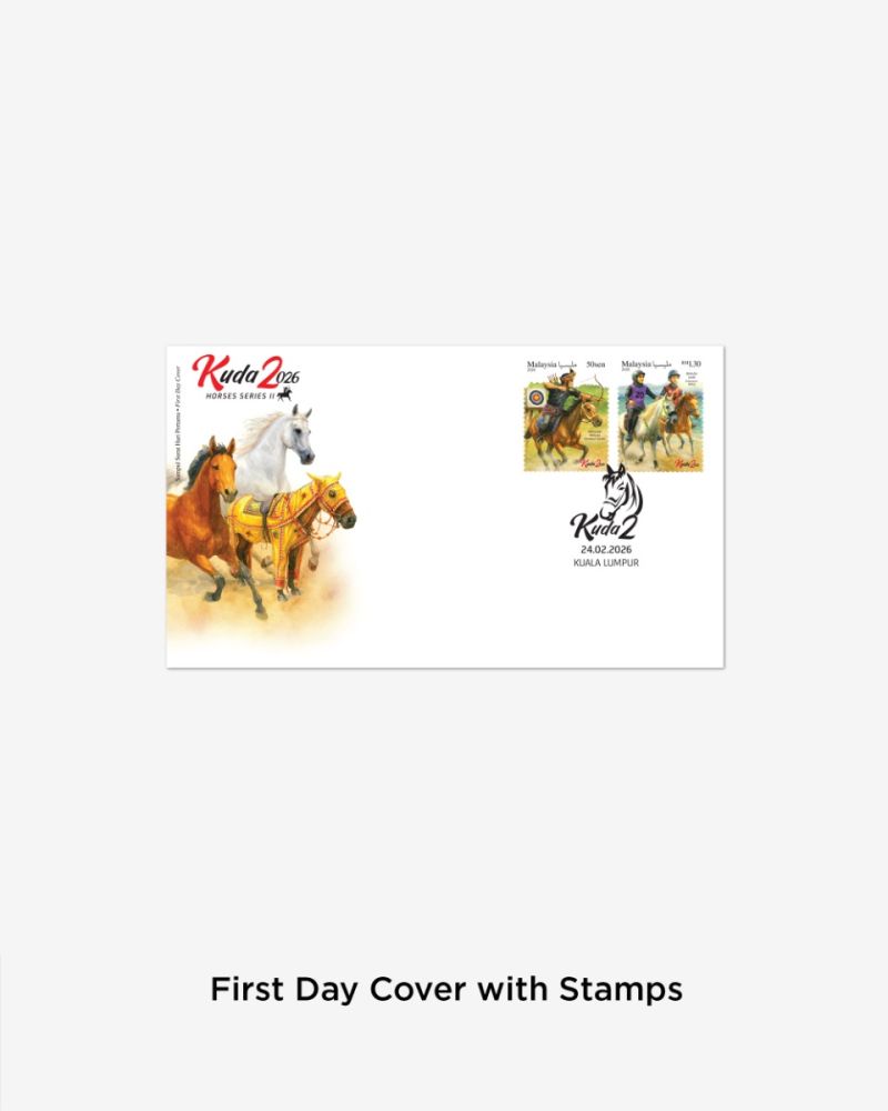 KUDA SIRI 2 FIRST DAY COVER WITH STAMPS