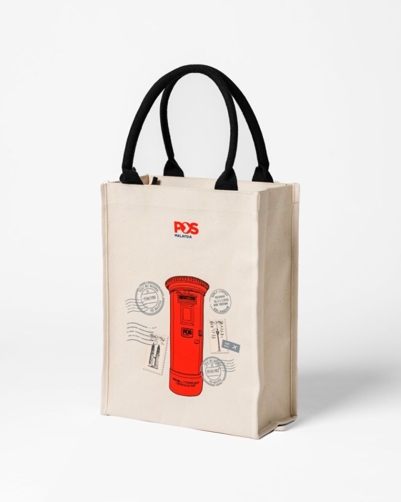 Pos Malaysia Postbox Tall Tote