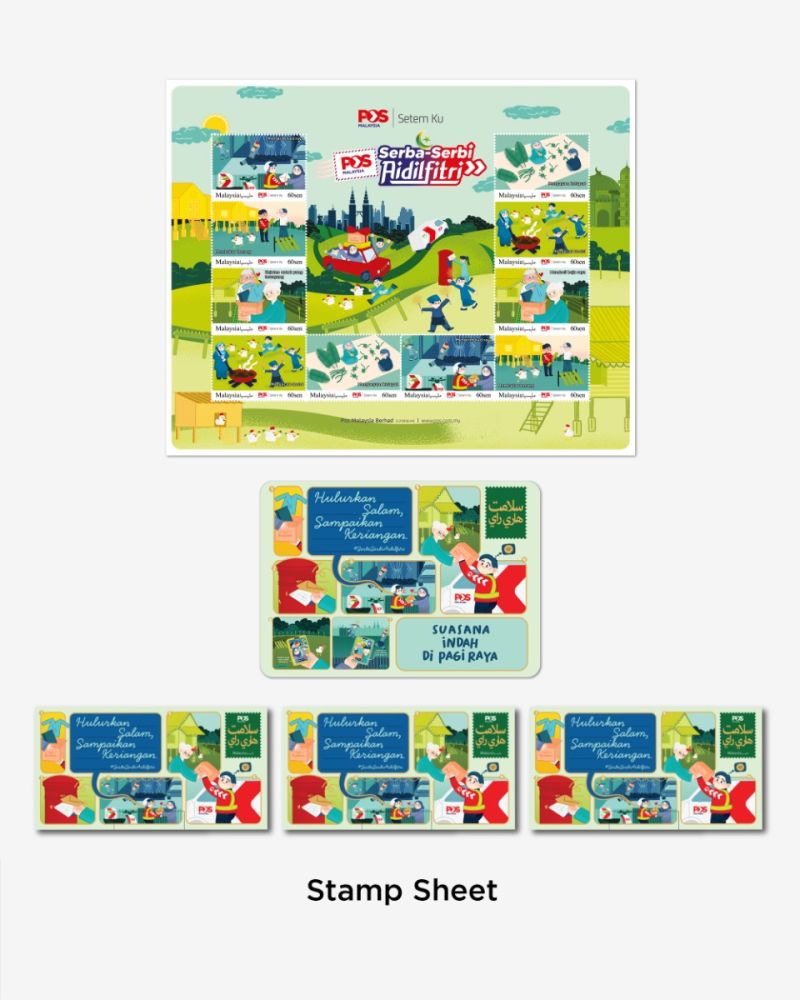 Serba-serbi Aidilfitri 2025 Setem Ku Set