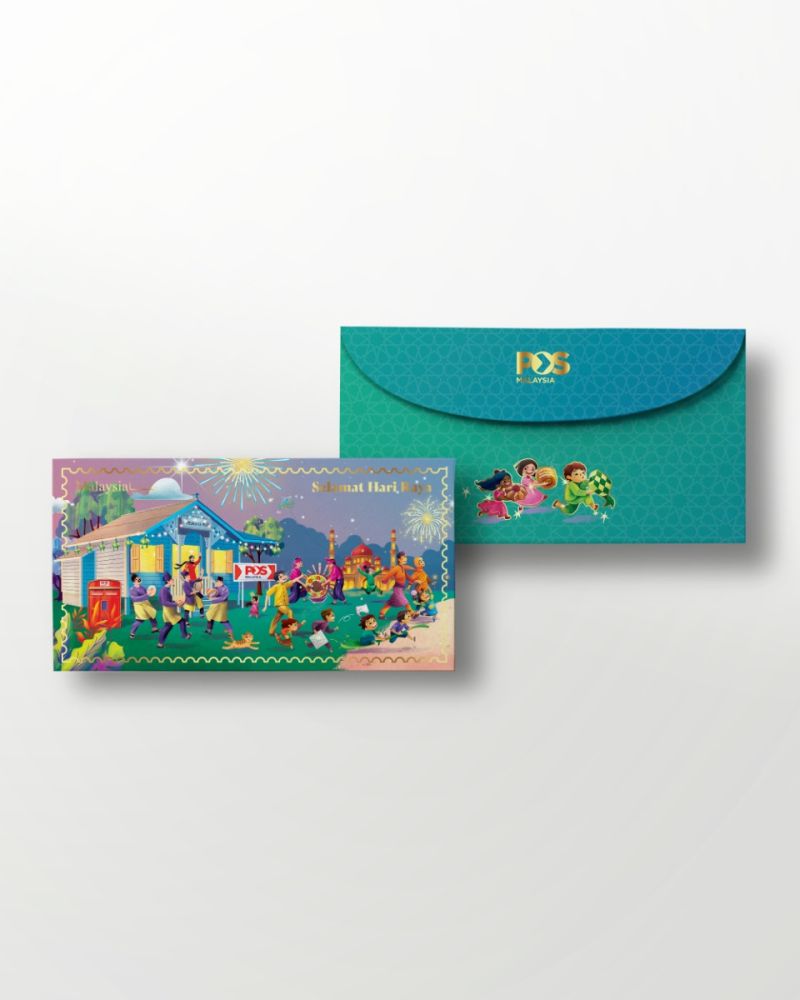 Aidilfitri 2026 Sampul Duit Raya Pos Malaysia 