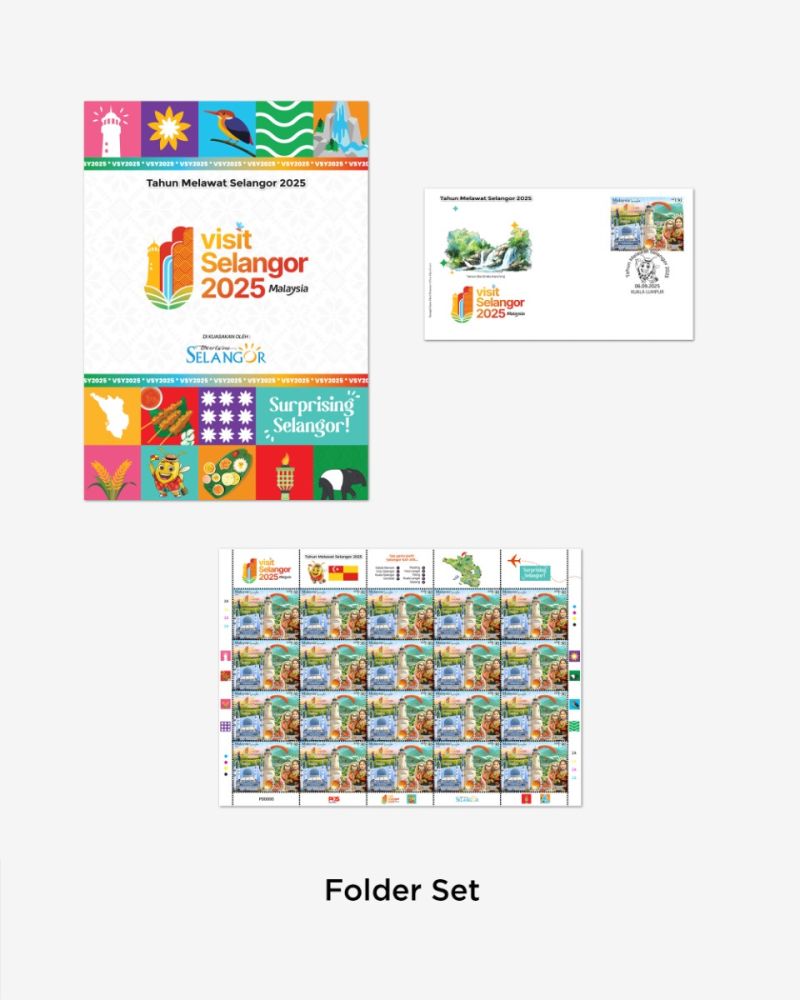 Tahun Melawat Selangor 2025 Folder Set