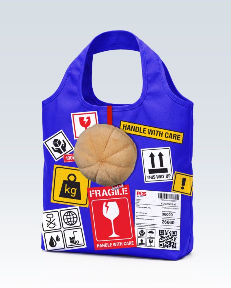 Bahulu Boo Kuih Krew Plushie Bag Collection