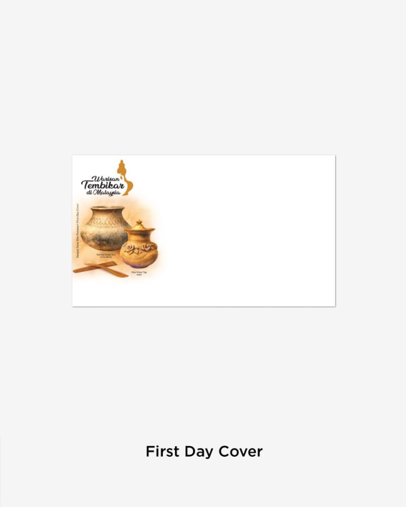 WARISAN TEMBIKAR DI MALAYSIA ENVELOPE SET 