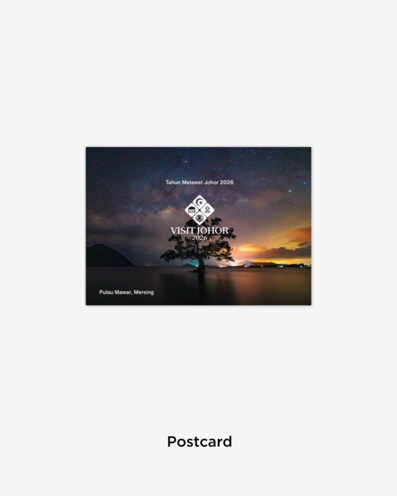TAHUN MELAWAT JOHOR 2026 POSTCARDS