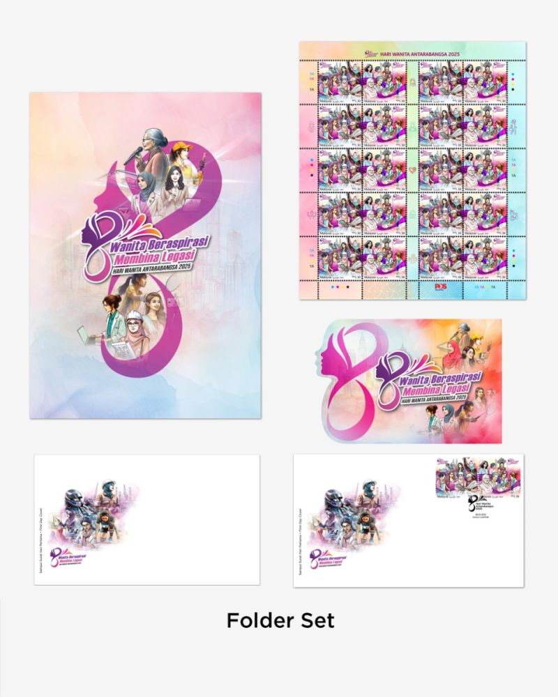 HARI WANITA ANTARABANGSA 2025 FOLDER SET