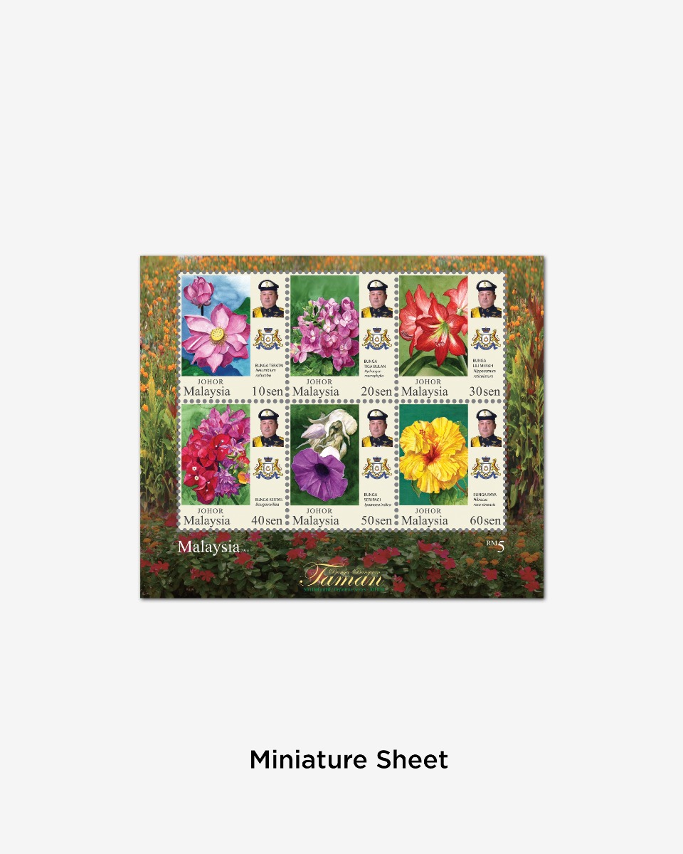  [Miniature Sheet] Definitive Series Johor null